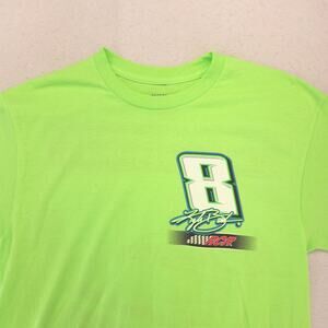 RCR Racing Short Sleeve Graphic Crew Neck T Shirt Mens Size Medium M Green